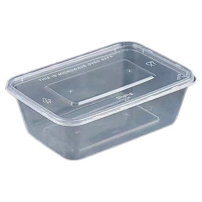 打包盒饭盒长方形环保可微波