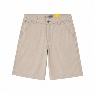 正品现货 Carhartt 102514卡哈特夏季宽松微弹帆布多口袋工装短裤