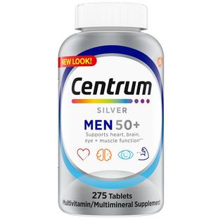 海外善存银片五十岁以上50中老年男士复合维生素老年人原装进口