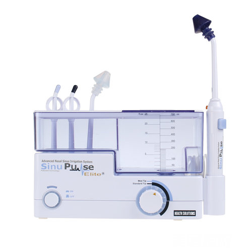 美国SinuPulse鼻窦腔咽部瑜伽电动洗鼻器加瓶盐喷雾儿童
