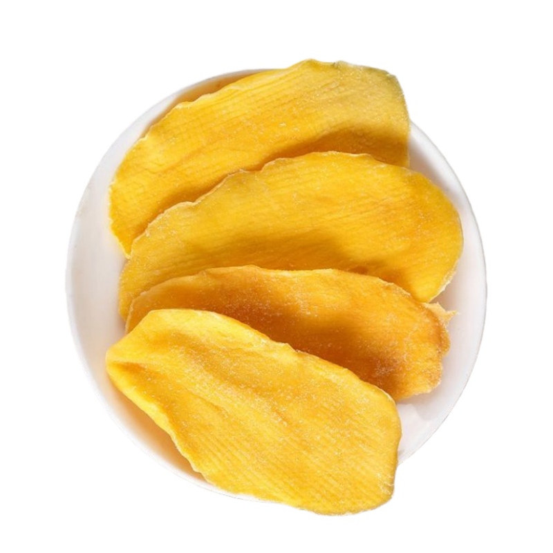【抢爆了】新货大片芒果干原切水果干蜜饯休闲零食酸甜果脯纯天然