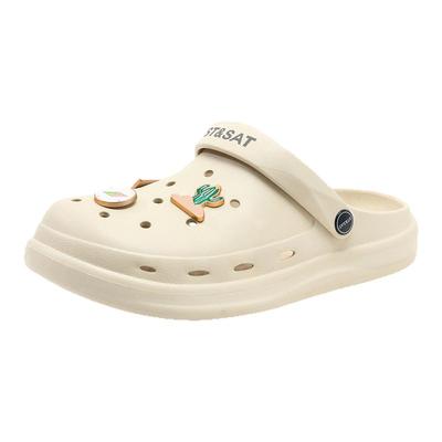 星期六2025新款夏季洞洞鞋