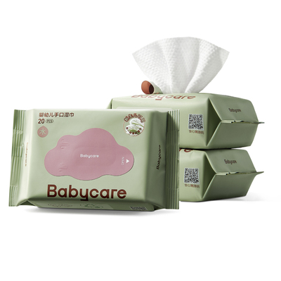 babycare湿巾手口专用20抽婴幼儿