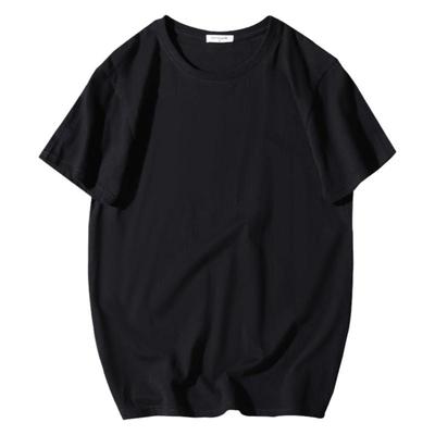 定制纯棉宽松大码休闲纯色t恤