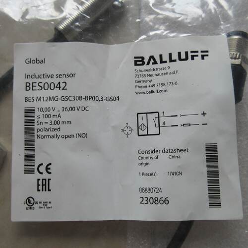 BES0042 BALLUFF 巴鲁夫 接近开关 传感器