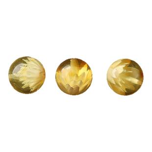 天然金珀琥珀蜜蜡莲花珠散珠手串男女士diy手工手链项链隔珠多宝