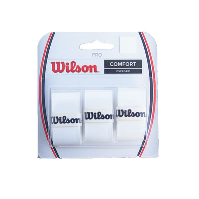 威尔胜Wilson Pro Overgrip网羽球拍吸汗带手胶亮面磨砂粘性FEEL