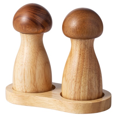 手动研磨器创意蘑菇造型胡椒磨