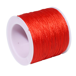 本命年红绳吊坠挂绳手链编织绳中国结线绳手工的编制diy玉坠项链