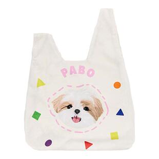 POOJI宠物定制手腕包帆布袋小众手提小包猫咪狗狗来图DIY礼物