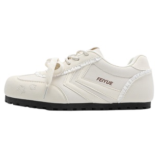 feiyue/飞跃女鞋运动小白鞋2026春夏新款超火芭蕾德训鞋休闲爆款