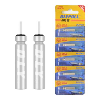 通用夜光漂电池电子漂鱼漂CR425夜钓浮漂正品丹尼富动力源316/322
