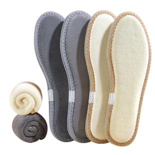 冬季加绒鞋垫女新款冬软底舒适加厚保暖棉鞋垫女款薄绒男吸汗防臭