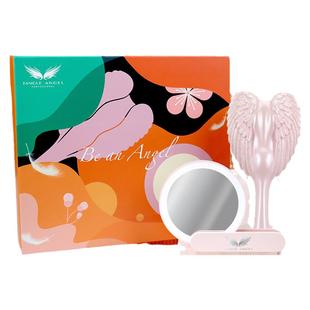 TangleAngel天使王妃梳子便携led化妆镜礼盒套装女生生日礼物新品