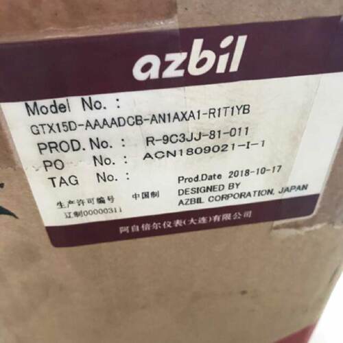 议价AZBIL山武AT9000差压变送器gtx15d-aaaadcb-an1axa1-r1t1yb现
