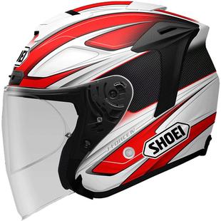 日本SHOEI J-CRUISE 2摩托车头盔男女双镜片半盔防雾四分之三盔