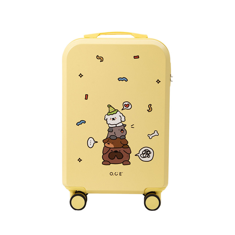 OCE森境奇旅行李箱20寸登机箱女可爱高颜值拉杆箱小型轻便旅行箱