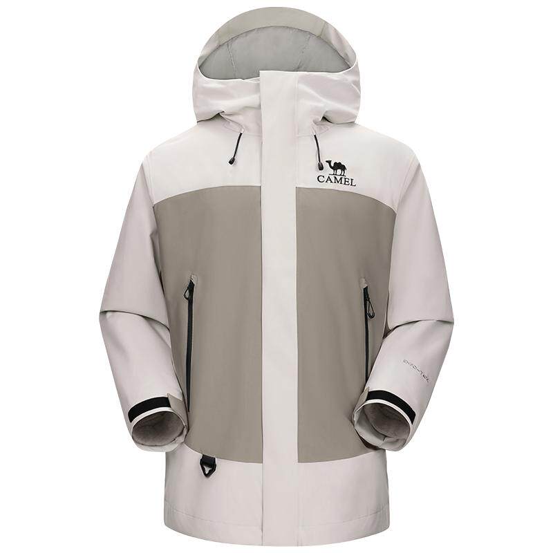 【登山铠甲】骆驼男装户外三合一内胆暴雨防水防风夹克外套登山服