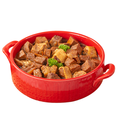 预制菜速食谷言牛套皮