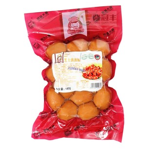 整箱知味大师芝士波波肠烟熏风味香浓芝士脆皮香肠180g约15粒*15