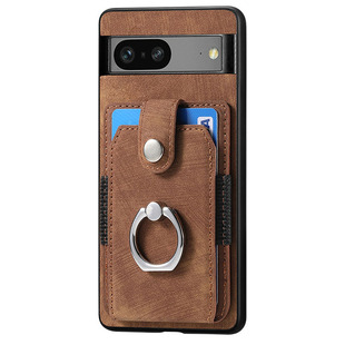 指环带卡包适用谷歌pixel9手机壳8pro保护套Googlepixel7pro卡套7a插卡Pixel6机壳10钱包6xl防摔皮革磁吸外壳