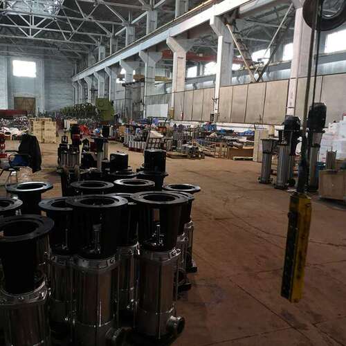 不锈钢单泵变频恒压供水设备高层轻型多级离心泵增压供水泵