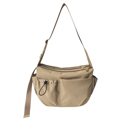 多口袋轻便旅游大容量托特斜挎包