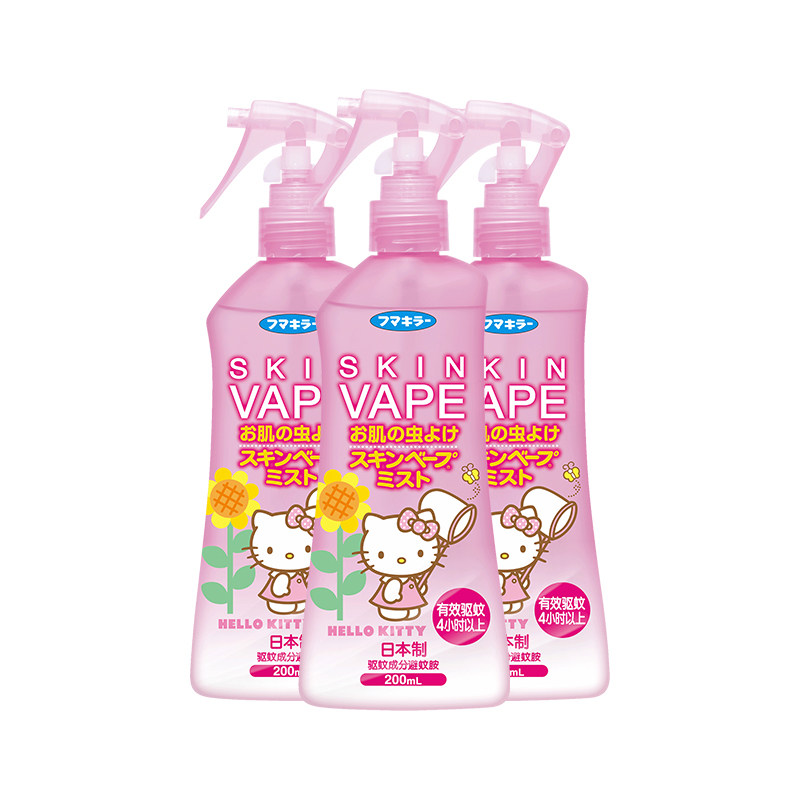 日本VAPE避蚊胺驱蚊液儿童
