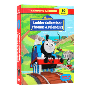 小火车托马斯和朋友们分级阅读2册精装含20个故事Thomas and Friends Learning Ladder 英文原版绘本 儿童动画片英语读物图画书
