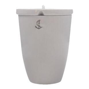 三爱思 陶瓷坩埚C28 刚玉坩埚 马弗炉大容量蒸发皿方舟5-300ml 99瓷氧化铝 耐高温 物理化学实验室器材耗材