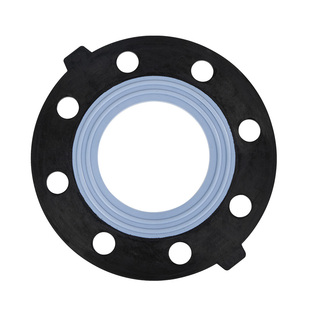 戎生UPVC四氟法兰垫片橡胶垫片PVC管法兰盘垫圈带孔密封垫水管 25