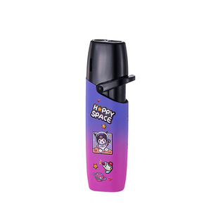 50支新款金属摇臂打火机防风充气蓝焰直冲高档耐用定制订做印字