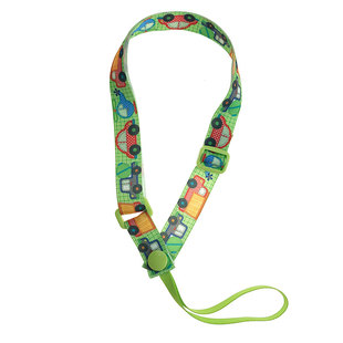 宝宝挂脖可调节奶嘴链牙胶玩具防丢链婴儿安抚奶嘴防丢绳挂带神器