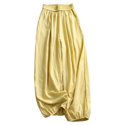 宽松阔腿裤灯笼裤百搭女裤休闲裤