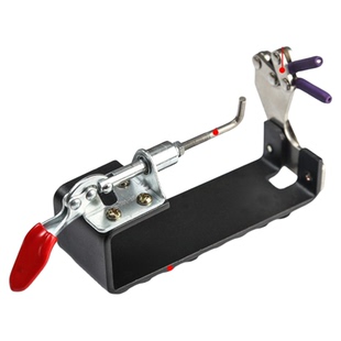 普雷萨斯弹弓皮筋绑筋工具新款台式八字扣环扁皮绑皮兜助手