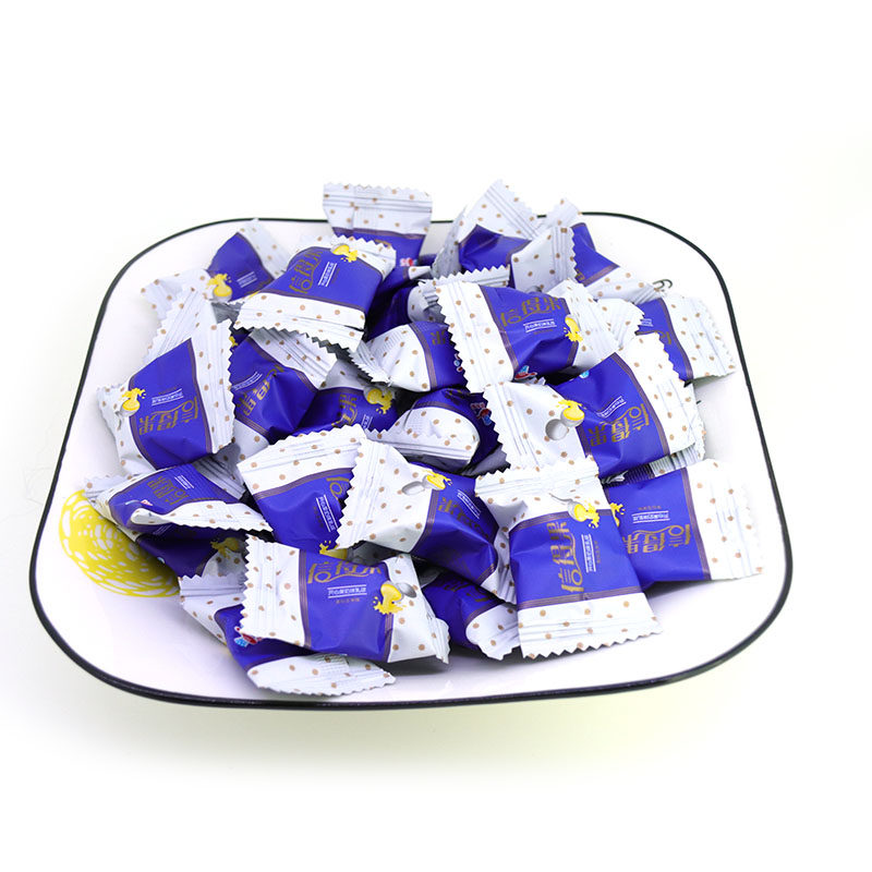 信得果脆皮鲜乳球夹心奶糖多口味水果软糖奶球糖果小零食婚庆喜糖