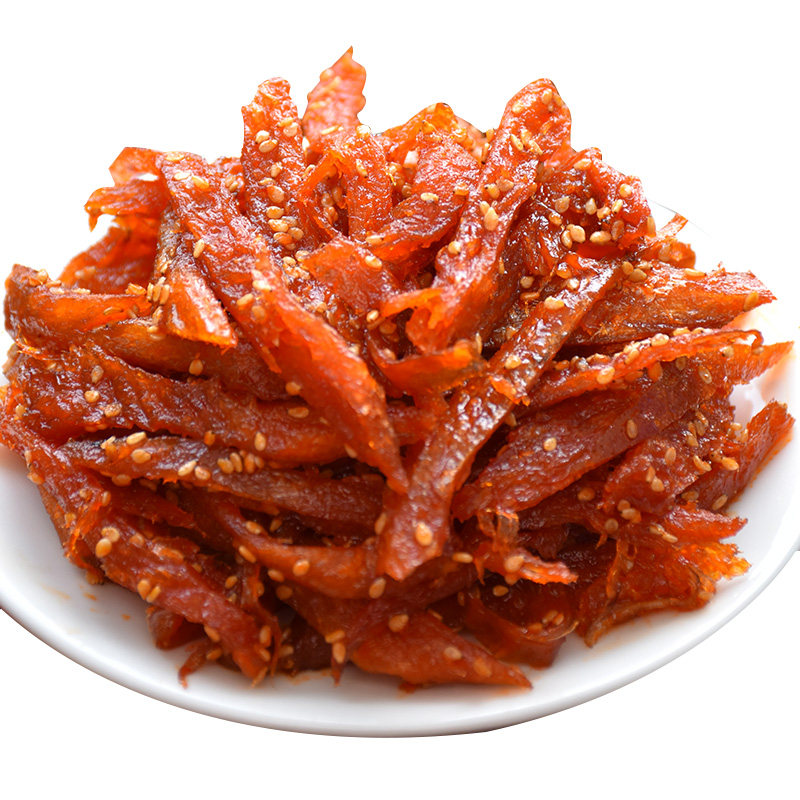 延边正宗明太鱼韩式辣拌明太鱼丝延吉朝鲜族特产零食手撕辣鱼小吃