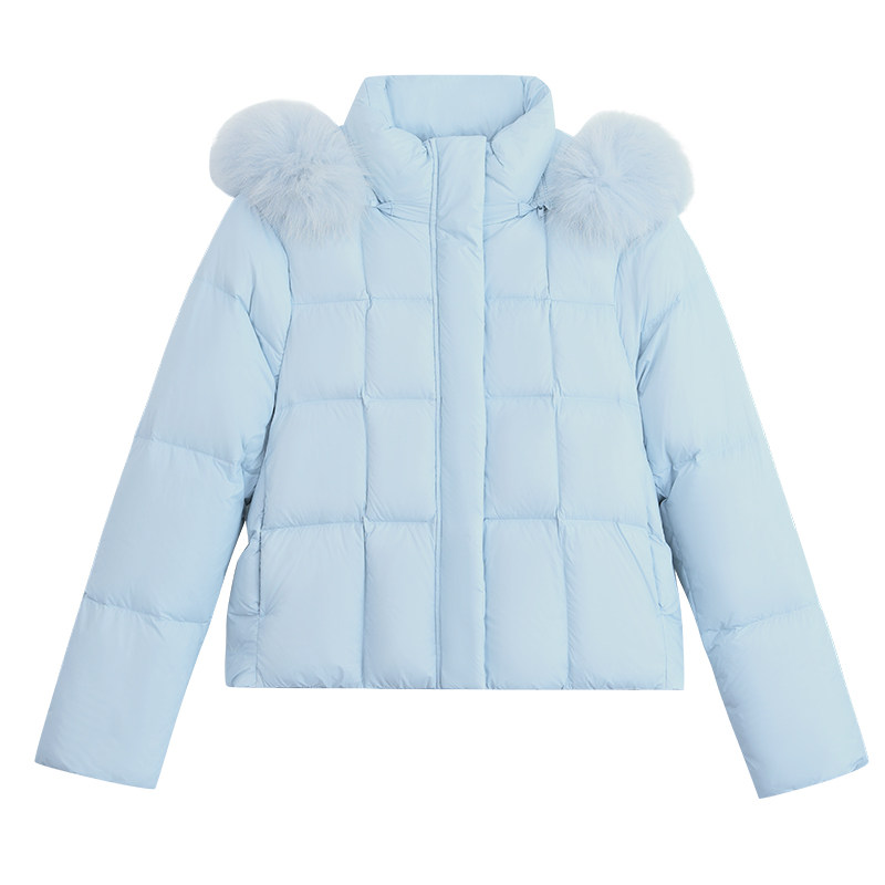 雪中飞短款羽绒服女冬季