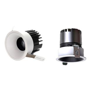 98显全光谱射灯进口普瑞LED芯片+莱福德驱动客厅深防眩小山丘75孔