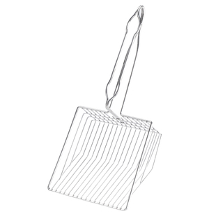 猫砂铲金属铲屎铲子猫屎神器非不锈钢铁细小孔猫沙器大号猫咪用品