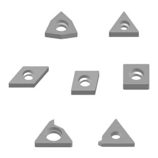 数控车刀刀垫桃形三角形菱形螺纹刀杆垫片合金刀垫MW0804/MT1603