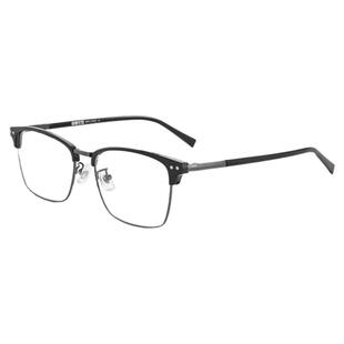 近视眼镜框架男休闲大脸加宽胖子大框大码女可配度数胖人眉骨眼镜