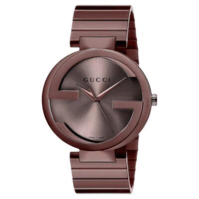 Gucci古驰棕色男女手表