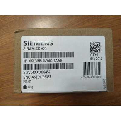 议价6SL3255-0VA00-5AA0西门子V20变频器全新原装6SL32550VA005AA