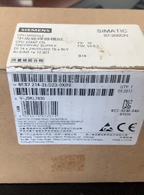 【询价】6ES7214-2BD23-0XB8CPU22适用