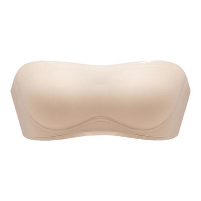 幸棉无痕聚拢无钢圈无肩带内衣女