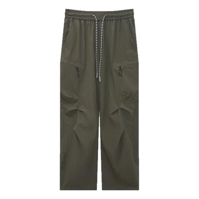 HEA 经典款休闲长裤工装直筒宽松百搭男士潮牌简约户外休闲机能