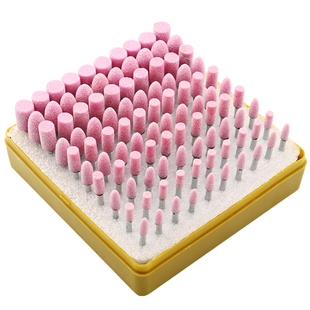 火石仔打磨头砂轮打磨头抛光除锈小沙轮玉石磨头电动锥形模具电磨