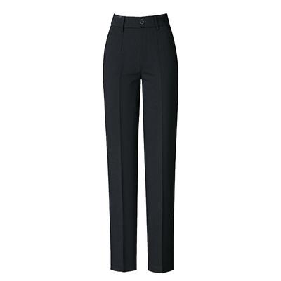 西裤女职业休闲灰色黑色直筒裤