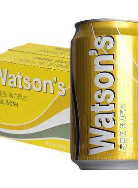 玛法斯 鸡尾酒配料 Watsons 屈臣氏汤力水奎宁水330ml*2箱168元